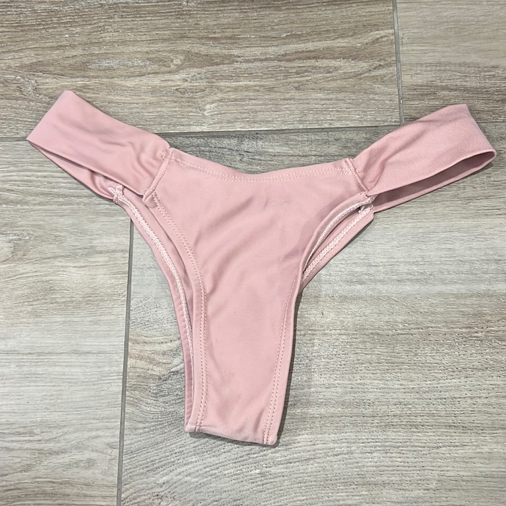 Dusty pink color bikini bottoms